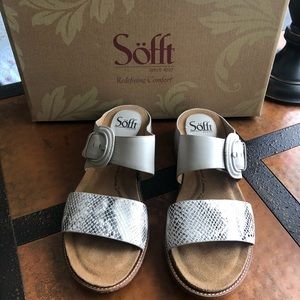 Sofft BRAYE leather sandals size 8.5